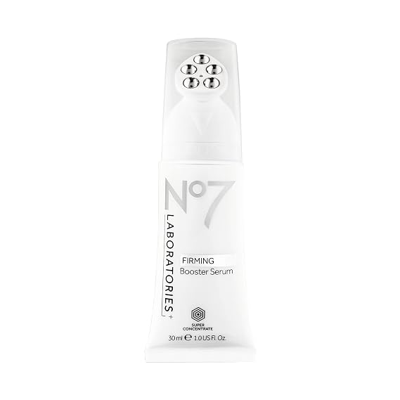 No7 Laboratories Firming Booster Face Serum, 1 Fl Oz | Hydrating Formula, Lifts, Tones & Tightens Skin, Hyaluronic Acid & Peptides