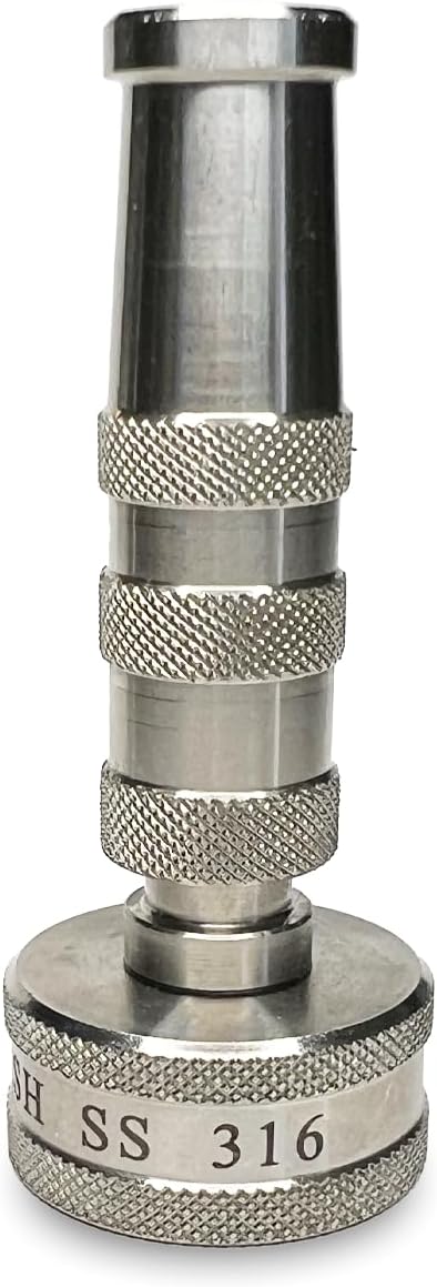 Wysiwash 316 Stainless Steel Adjustable Spray Nozzle (3 Inch)