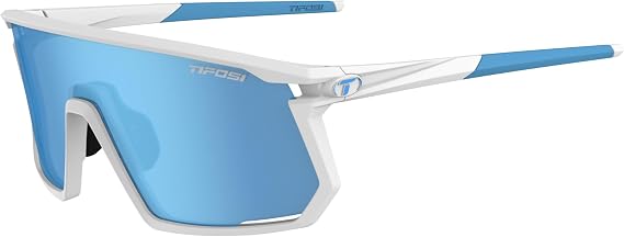 Tifosi Optics Moab Sunglasses (Matte White (Clarion Blue/AC Red/Clear))