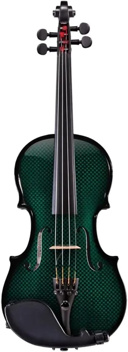 Glasser Carbon Composite Acoustic Electric Violin (AE) (Green, 4 String (Outfit))