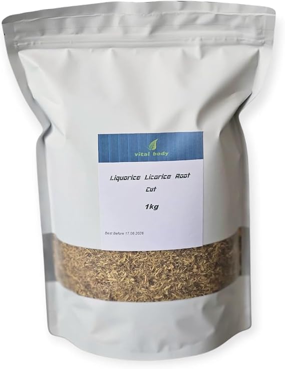 Liquorice Licorice Root Cut, Dried Herb (1kg)