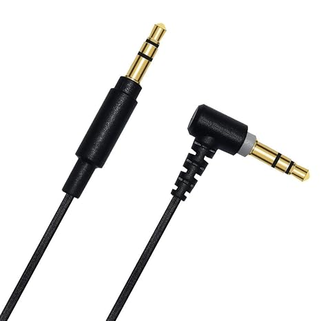 Replacement MDR -10R Headphones Cable Extension Cords Compatible with Sony WH-1000XM5 WH-1000XM4 WH-1000XM3 MDR-100ABN MDR-XB950bt MDR-1000X MDR-1ADAC MDR-ZX770BN WH-XB910N WH-CH700N Headsets (Black)