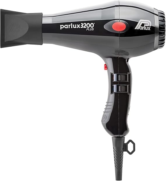 Parlux 3200 Compact Plus Hair Dryer, Black 8021233136016