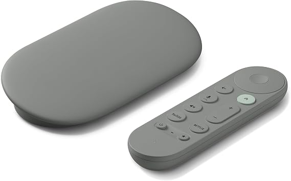 Google TV Streamer 4K - Fast Streaming Entertainment on Your Device with Voice Search Remote - Watch Movies, Shows, Live, and Netflix in HDR - Smart Home Control - 32 GB of Storage - Hazel | Movies, shows, live TV and more in 4K HDR, smart home control, voice control remote, 32 GB of storage, chat with Gemini