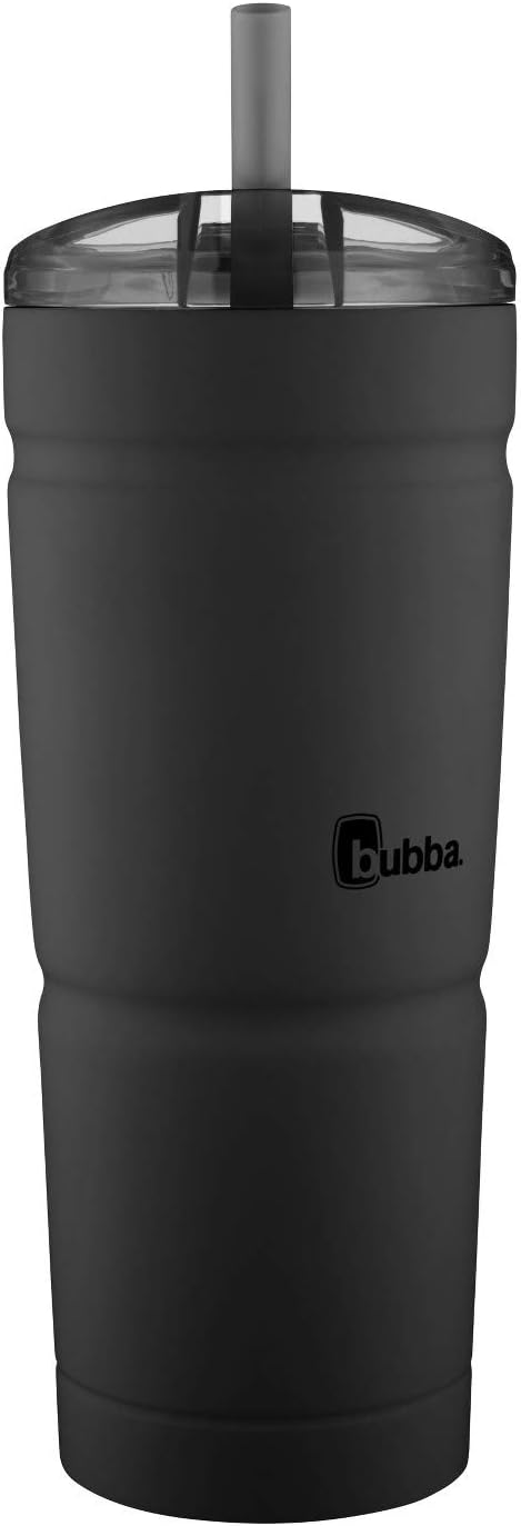 Envy S 24OZ Matte Black W Clear LID