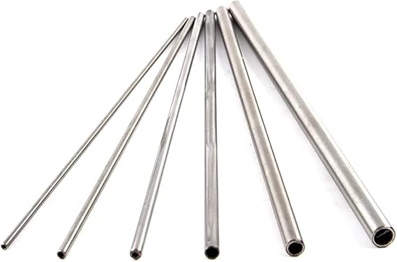 Steel tube Seamless Steel Pipe, Seamless Steel Tubing 15mm Dia, 500mm Length Seamless Steel Pipe Hydraulic OD 15mm*9mm ID, Galvanized Hydraulic Pipe Explosion-Proof Tube(OD 15mm*9mm ID)(OD 15mm*10mm I