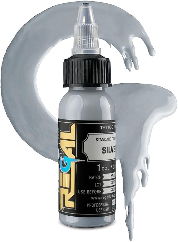 Regal Tattoo Ink (1oz Silver)