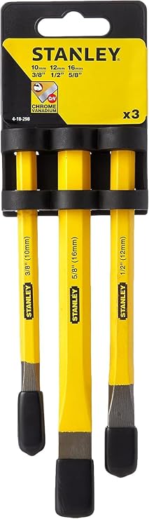 Stanley 418298 Cold Chisel Kit (3 Pieces)