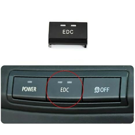 Car switches & relays Car Center Console Switch Button Multi-Function Switch EDC Button for BMW 3 Series M3 E90 E92 E93 2005-2012 Replaces OE# 61317841136