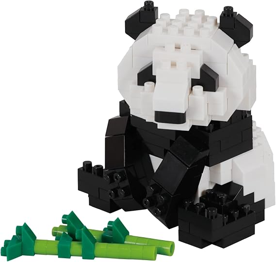 nanoblock - Animals - Giant Panda, Collection Series Building Kit