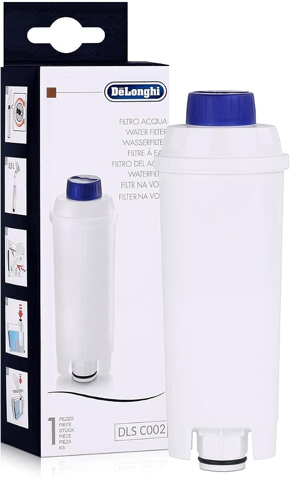 DE'LONGHI WATER FILTER SOFTENER DLSC002 (Pack of 1)-White