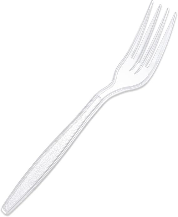 Ciaell 500 Piece Plastic Forks for Weddings Dinners