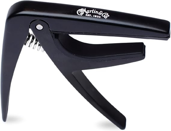 Martin Guitar Capo One-Handed Operation | Consistent Fretting & Note Clarity | Fits Most Neck Profiles