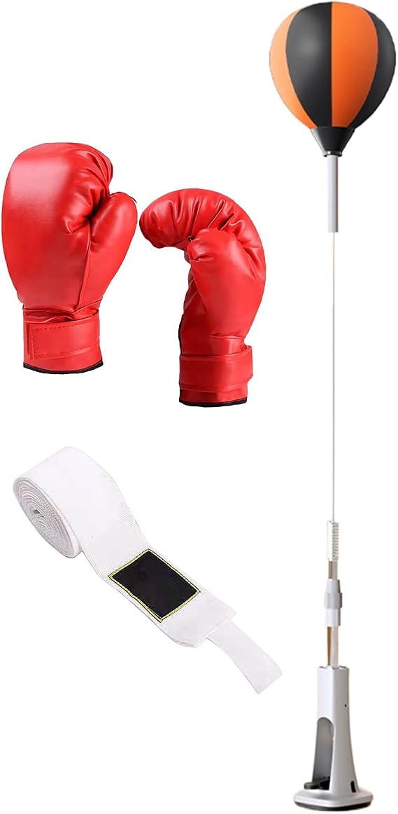 Stationary Punching Bag Boxing Reaction Target, Training Punch Ball