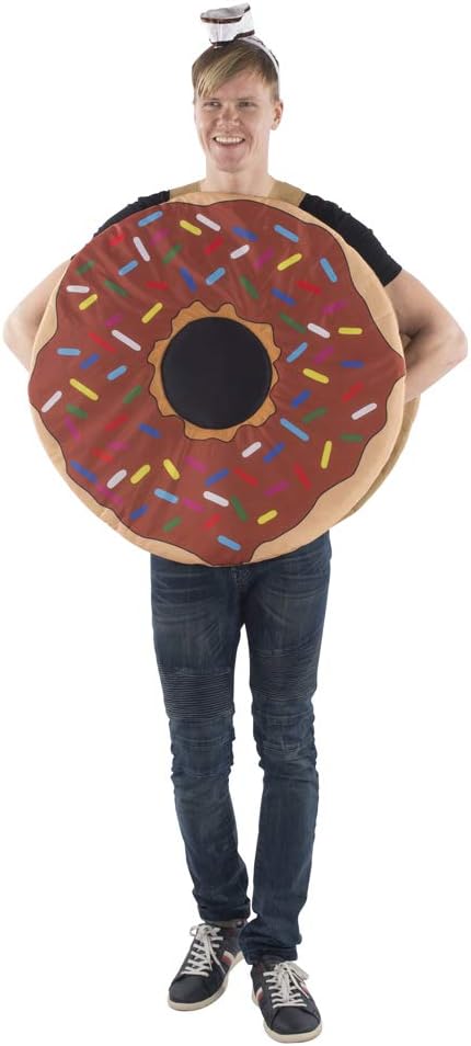 Dress-Up-America Donut Costume for Adults - Sprinkle Doughnut Costume For Halloween - One Size Fits Most - Unisex