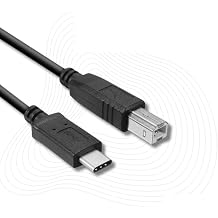 Lunatic 7049 3 Meters Type C To Usb Printer Scanner Interconnect Cable 1 x USB 3.1 Type C Male - Printer Printer Type B Male Cable Bidirectional use (Ln-7049 Type C To Usb)