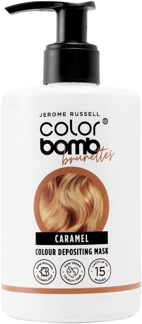 Jerome Russell CARAMEL BLONDE Colour Bomb | Hair Mask