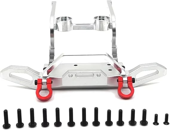 RC Bumper Accessories Compatible With MJX For Hyper Go H12Y H12Y+ 1/12 RC Crawler Car Upgrade Accessories Spare Parts Metal Front Bumper