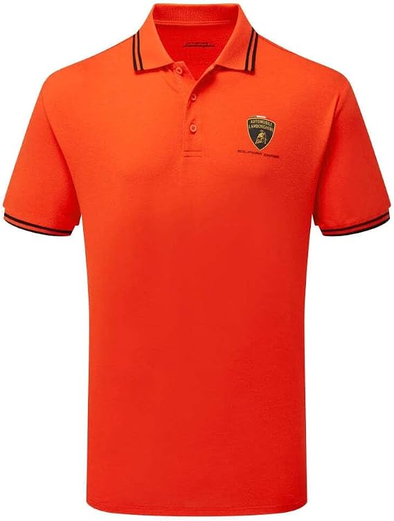 Lamborghini Squadra Corse Men's Travel Polo Shirt
