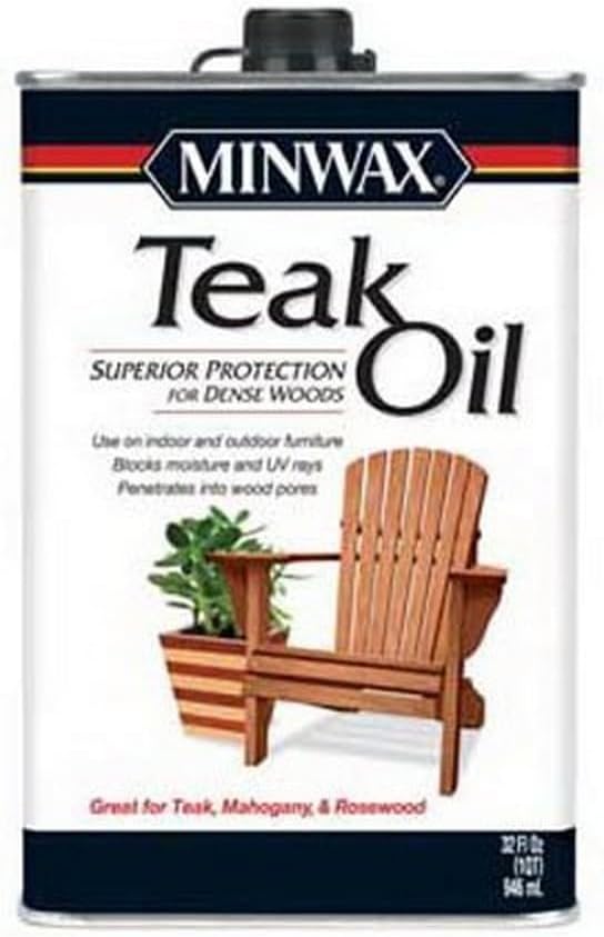 Minwax Helmsman Teak Oil, Clear, 1 Quart