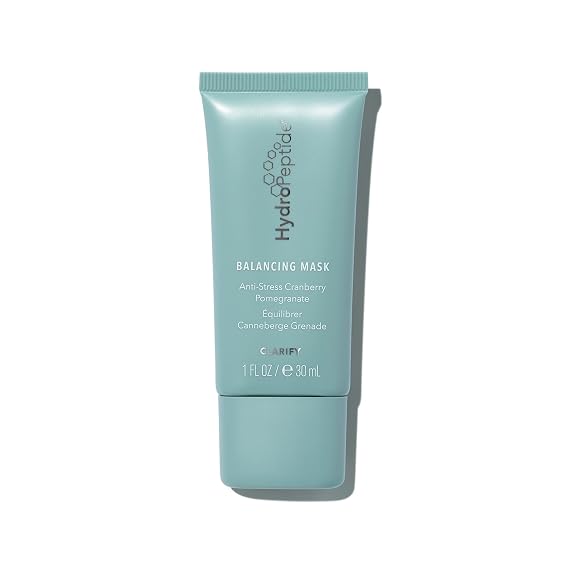 HydroPeptide Balancing Mask, Clarifying Rinse-Off Treatment, Face, 1 Fl Oz