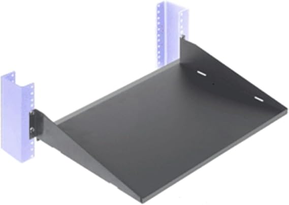 RackSolutions 2U 2Post Cantilever Shelf 13in Depth (Flanged Up, Solid)