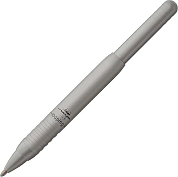 Fisher Space Pen Telescoping Pen, Pressurized Ballpoint Pen, Compact Size, Writes Upside Down and in Extreme Temperatures, Smooth Black Ink, Medium Point, Gift Box