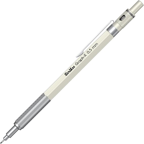 Scrikss Office Graphx Mekanik Kurşun Kalem Beyaz 0.5 Mm