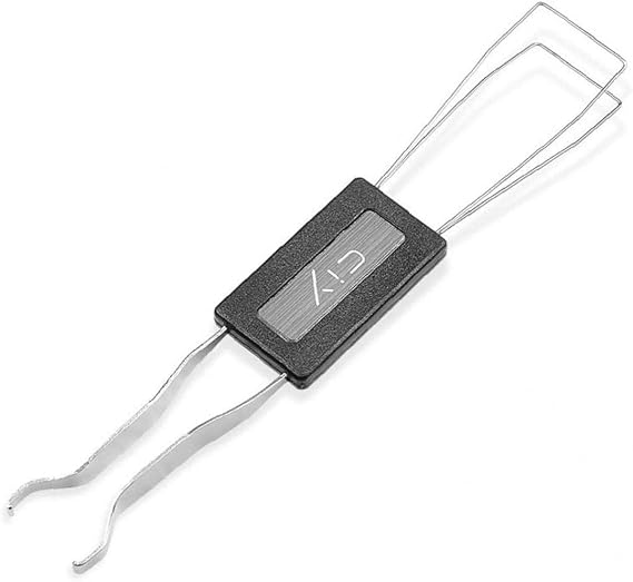 1pc 2 in 1 Key Switch Puller Key Cap Puller Steel Wire Mechanical Keyboard Filco Ducky Replacement Remover Tool Switch