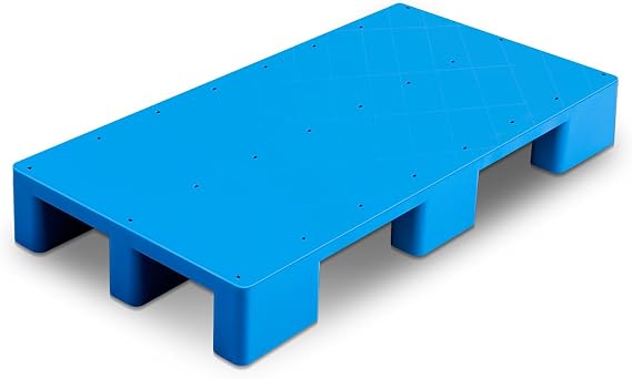 Plastic Pallets for Basement Storage Lightweight Floor Pallets Display Pallets for Outside Waterproof Storage Pad Lightweight Wear Resistant Basement Pallet for Floor (31.5 x 23.6 x 5.5 Inch)
