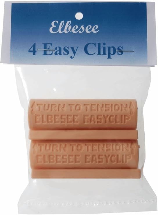 Elbesee Easy Clip, Brown, 3.5 x 8 x 2.5 cm