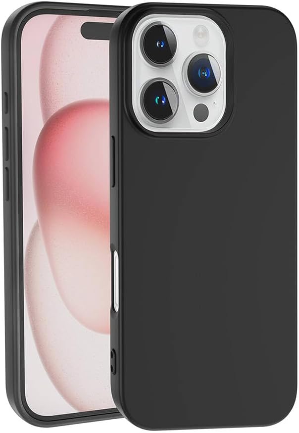 Compatible with Zore Apple iPhone 16 Pro Max Case Zore LSR Launch Cover Black