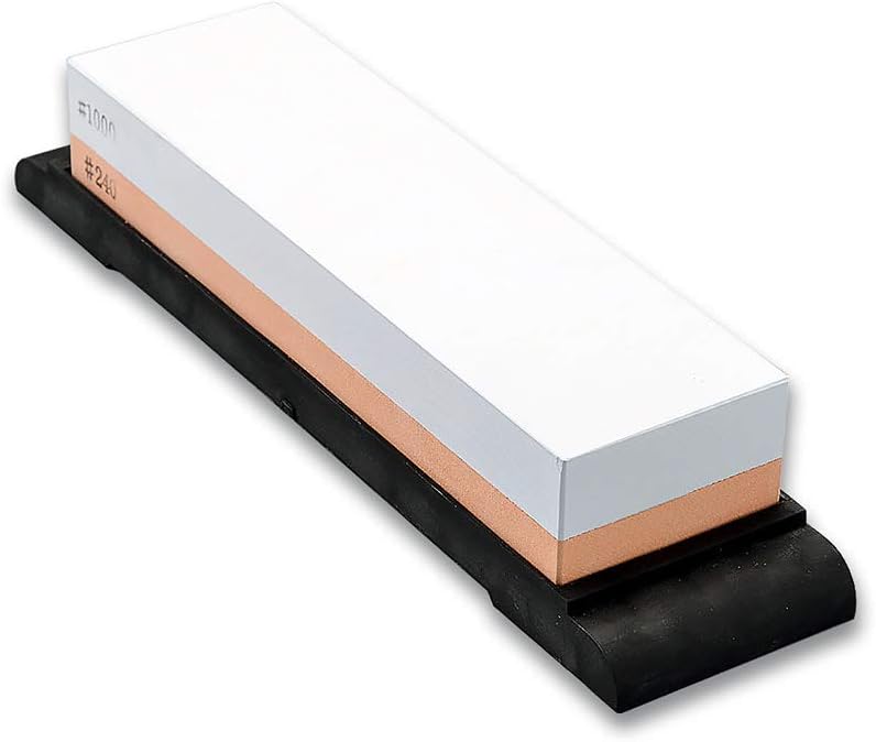 Global G-1800S - Two-Sided Whetstone 240 and 1000 Grit - Small