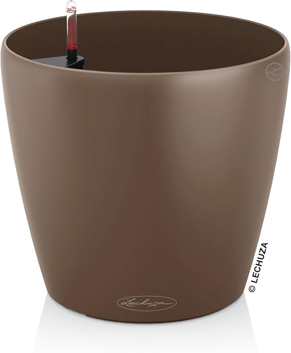 LECHUZA - Container with irrigation system Classico Colour 18 nutmeg 13262