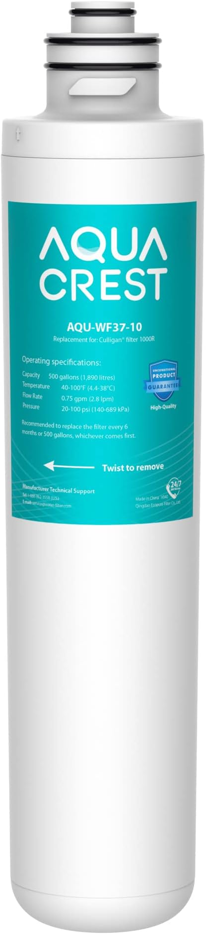 AQUA CREST 1000R Water Filter Replacement for Culligan 1000R Cartridge
