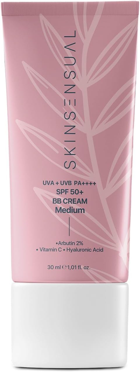 Skin Sensual SPF50+ PA++++ Kapatıcı BB Krem Medium 30 ml | Leke Karşıtı, Aydınlık Cilt Görünümü | UVA+UVB Koruma