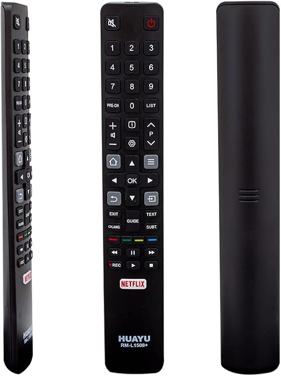 TCL Smart 4K LCD LED TV Uyumlu Uzaktan Kumanda NETFLIX Tuslu RM-L1508+