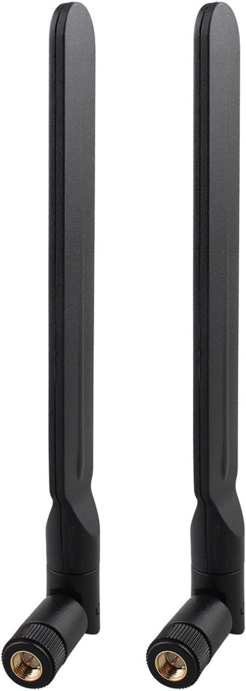 4G LTE アンテナ SMA オス 全指向性 空中 9dBi Vodafone EE O2 Three Huawei Netgear 4G LTE ルーター ゲートウェイ モデム トレイルカメラ 野生動物 ハンティングカメラ IPカメラ対応 2個