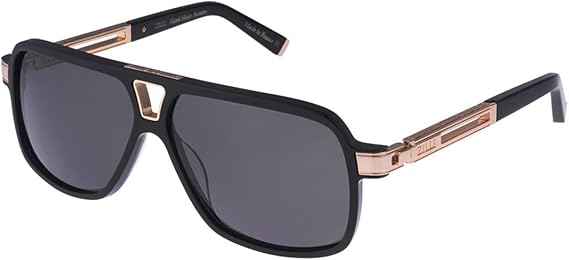 ZILLI 65036 Sunglasses for Men Aviator Titanium Eyeglasses Acetate Frame