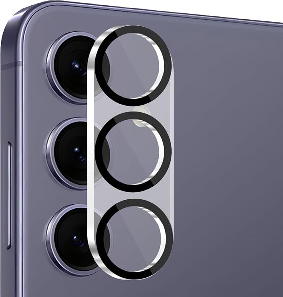 BUFF LABS Galaxy S24 Serisi İle Uyumlu Kamera Lens Koruyucu Camera Lens Protector… (S24 PLUS)
