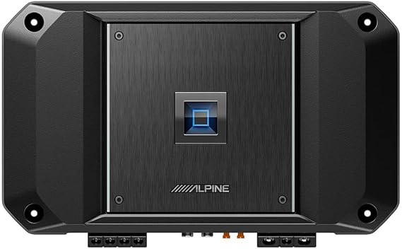 Alpine R2-A75M R-Series Mono Subwoofer Amplifier - 750W at 2-Ohm, Hi-Res Certified