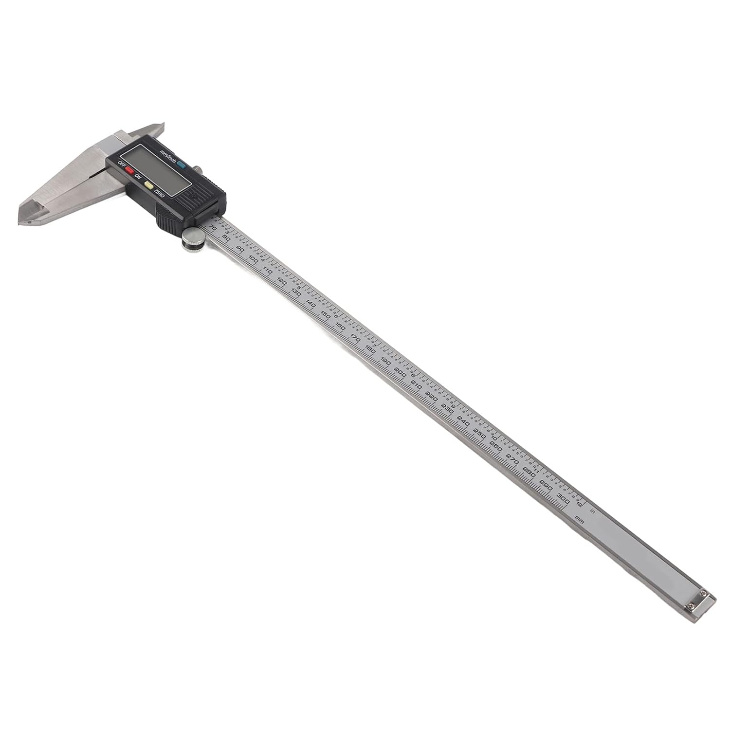 12 Digital Vernier Electronic Vernier Caliper 0‑300MM Digital Vernier Caliper Large LCD Display, Internal & External Measuring Jaw, for Small Machine Parts Measurement