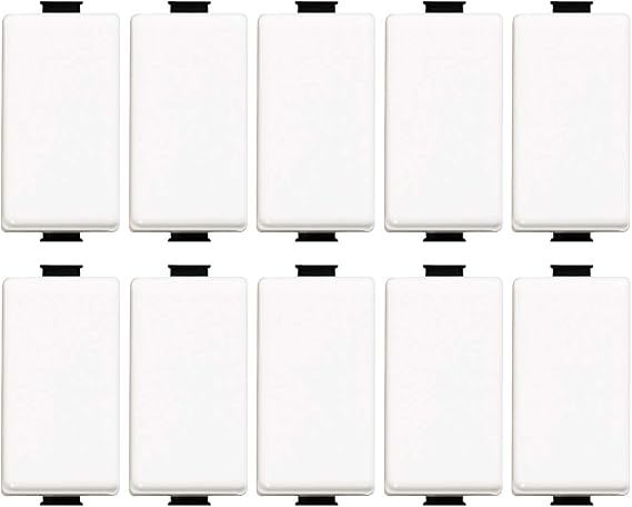 Bticino ASTAM5001 Set of 10 Matix 1P 16A Switches White