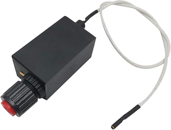 MENSI Electronic Push Button Pluse Igniter & Wire 500mm for Uniflame Patio Heaters, Gas Firepits, and Other DIY Gas Appliances