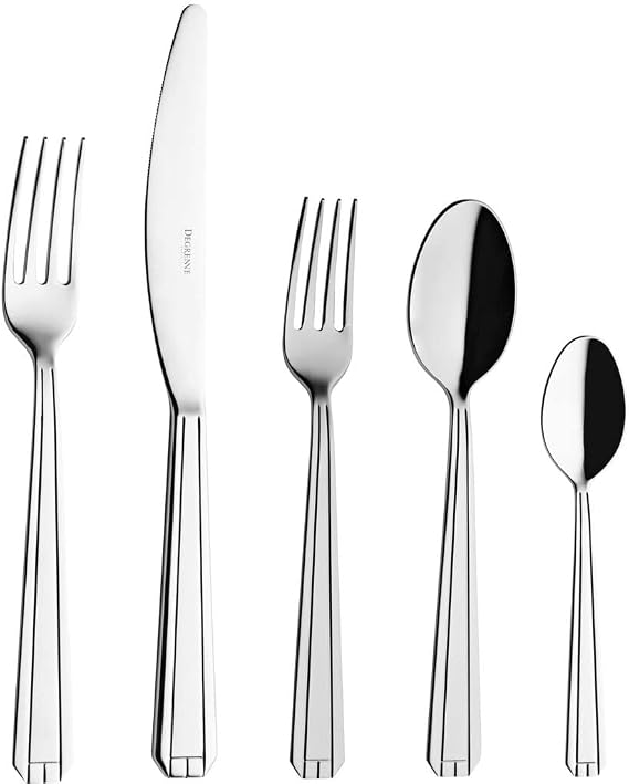 Degrenne | Luxury French Flatware Set | Normandy Collection | 20pcs