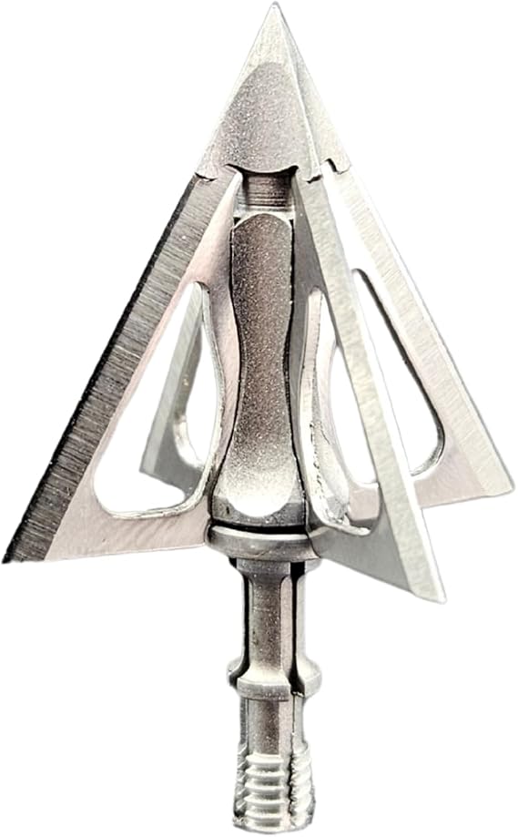 G5 Striker X Fixed 4-Blade Steel Broadheads, 3 Pack, Compound & Recurve