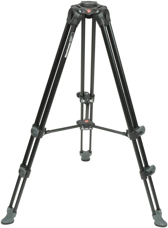 Manfrotto MVT502AM Video Tripod with Telescopic Twin Legs (Black)