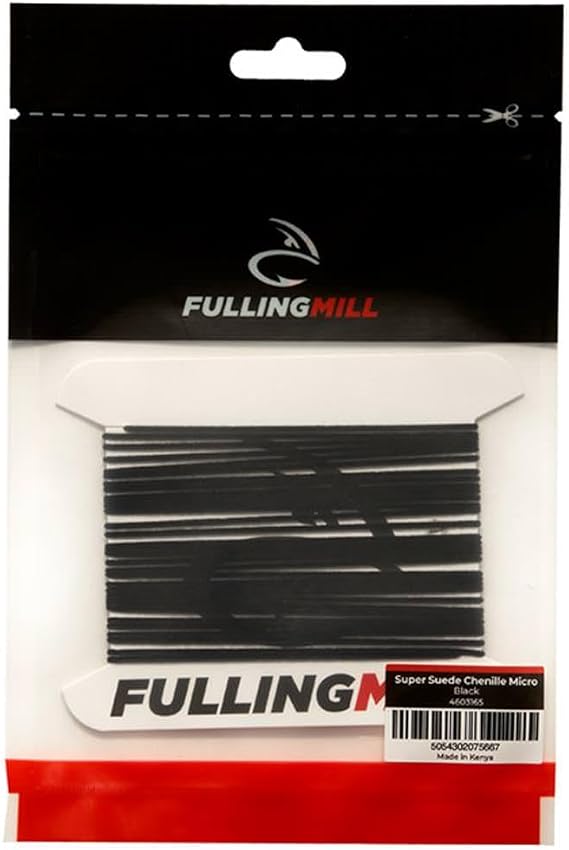 Fulling Mill Super Suede Chenille Micro Black