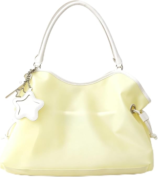 Jelly Tote Bag Y2K Bags PVC Hobo Shoulder for Women Summer Handag Beach Pool Fashion Purse Vintage