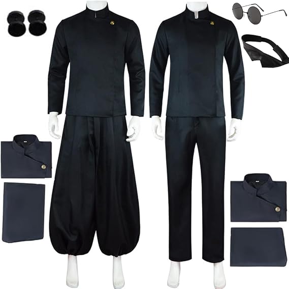 Men Costume Outfit Uniform Kimono Robe Halloween Men